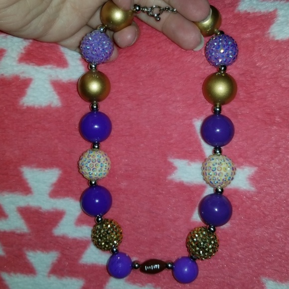 GIRLS BUBBLEGUM NECKLACE - Picture 6 of 6